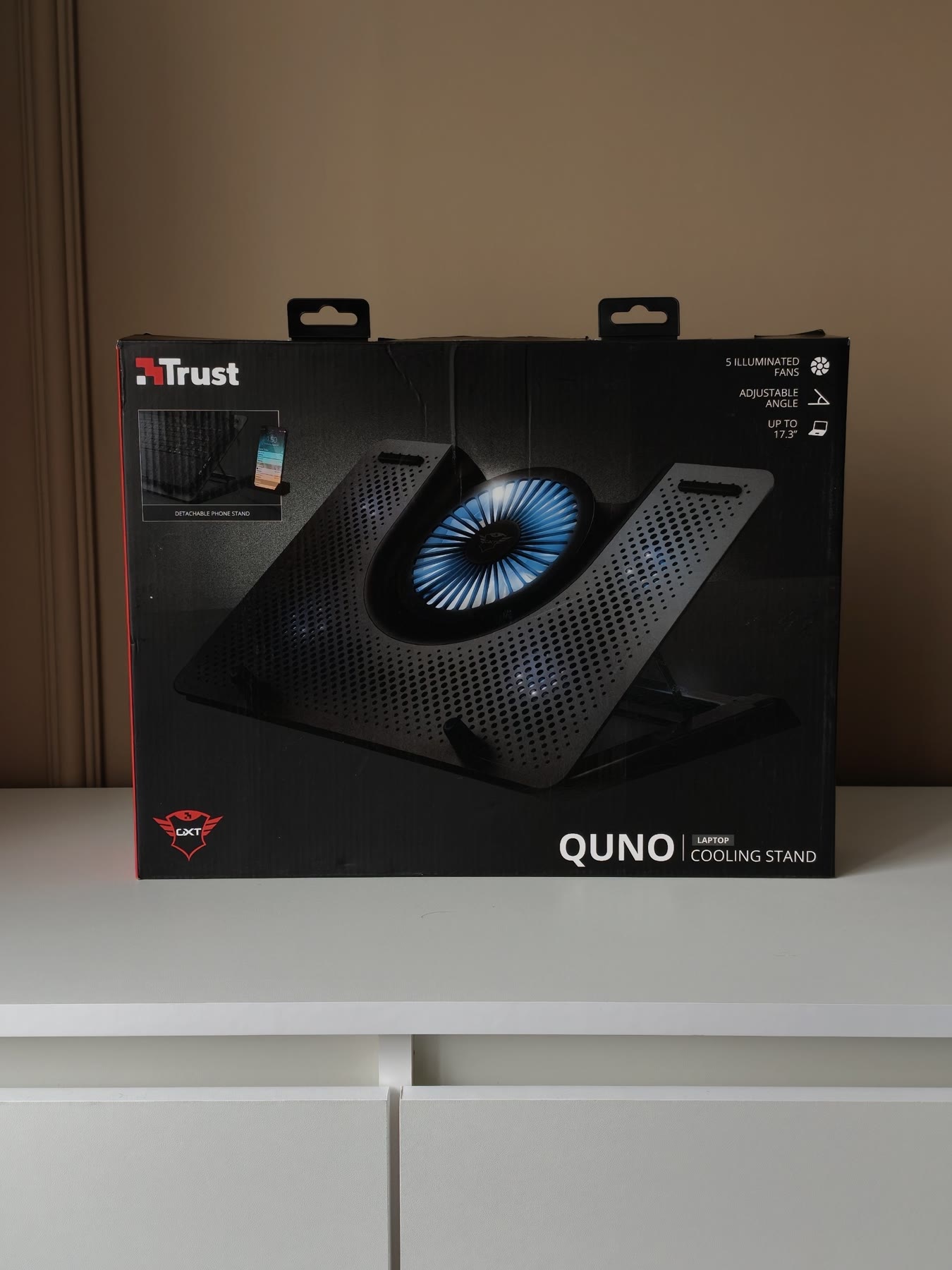 Охлаждающая подставка Trust GXT 1125 Quno 8