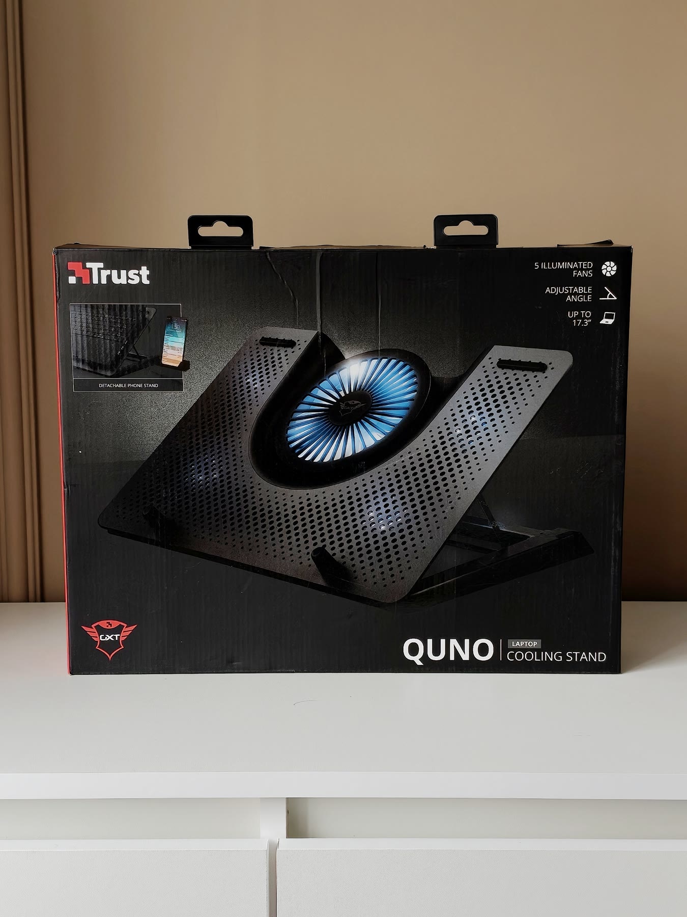 Охлаждающая подставка Trust GXT 1125 Quno 10