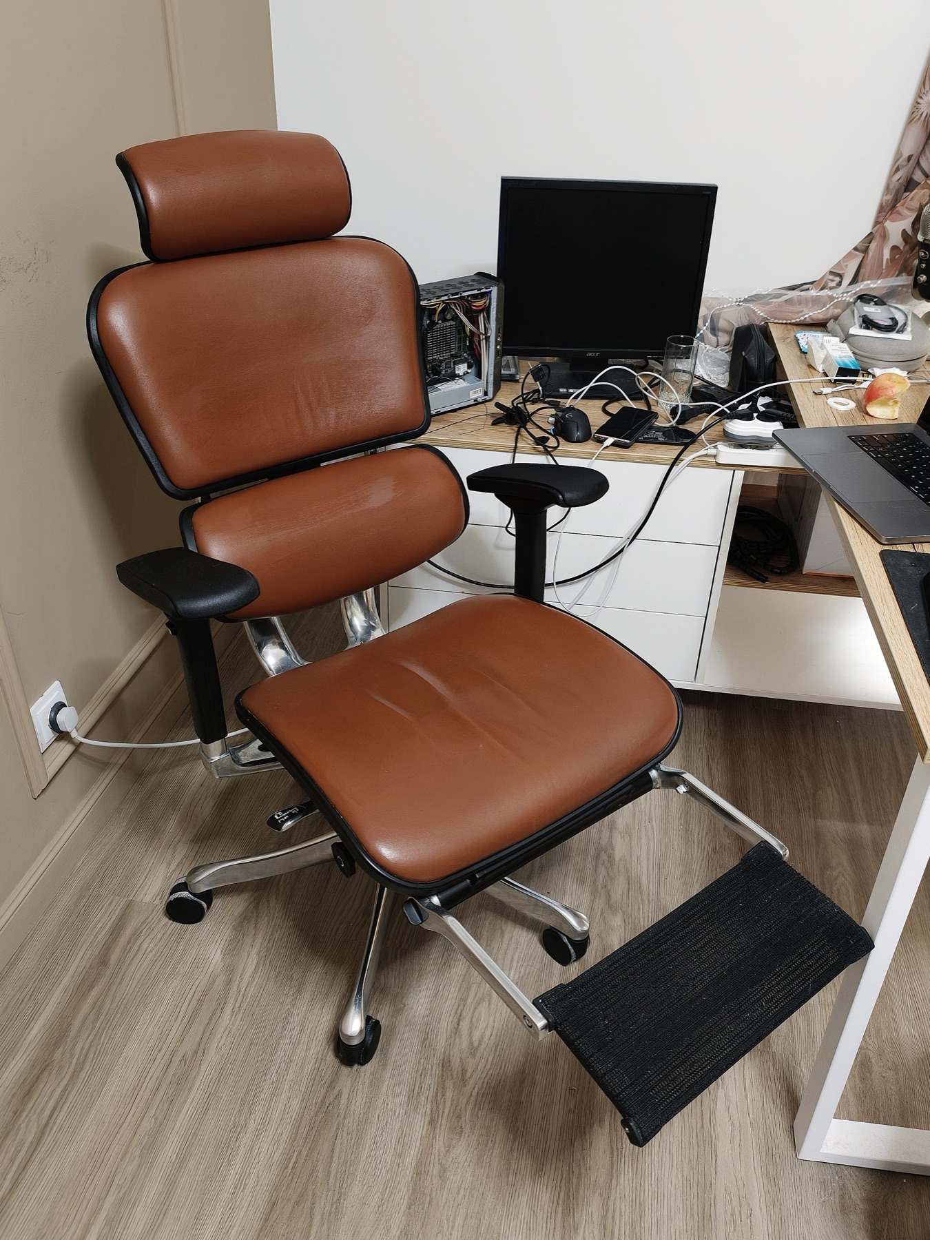 Кресло Ergohuman Plus Lux из натуральной кожи 5