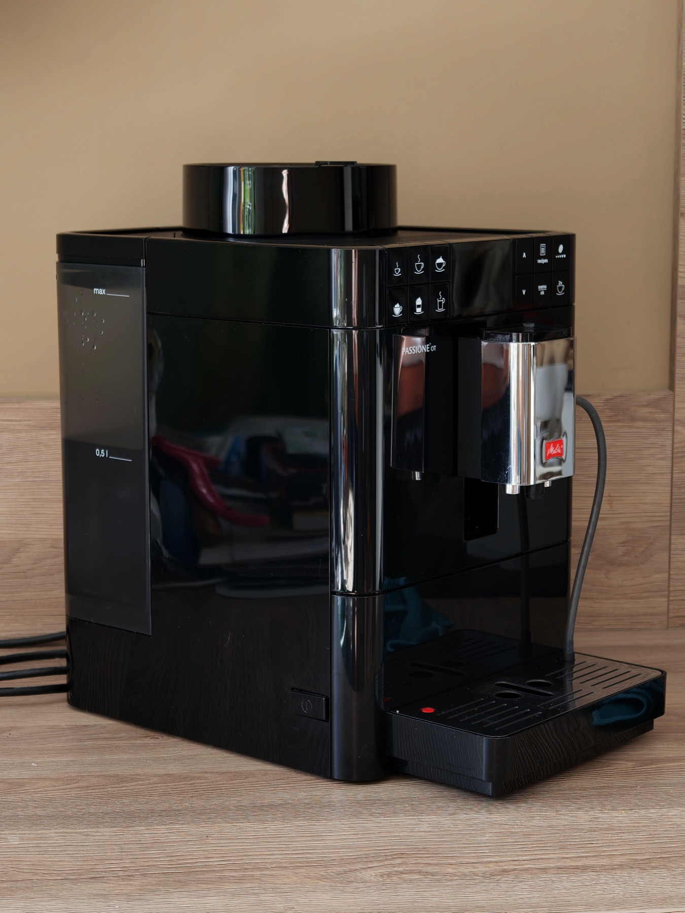 Автоматическая кофемашина Melitta Caffeo Passione OT F53/1-102 (чёрная) 6