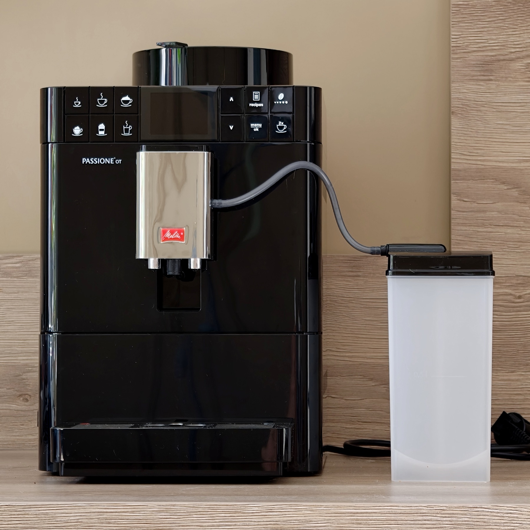 Автоматическая кофемашина Melitta Caffeo Passione OT F53/1-102 (чёрная) 13