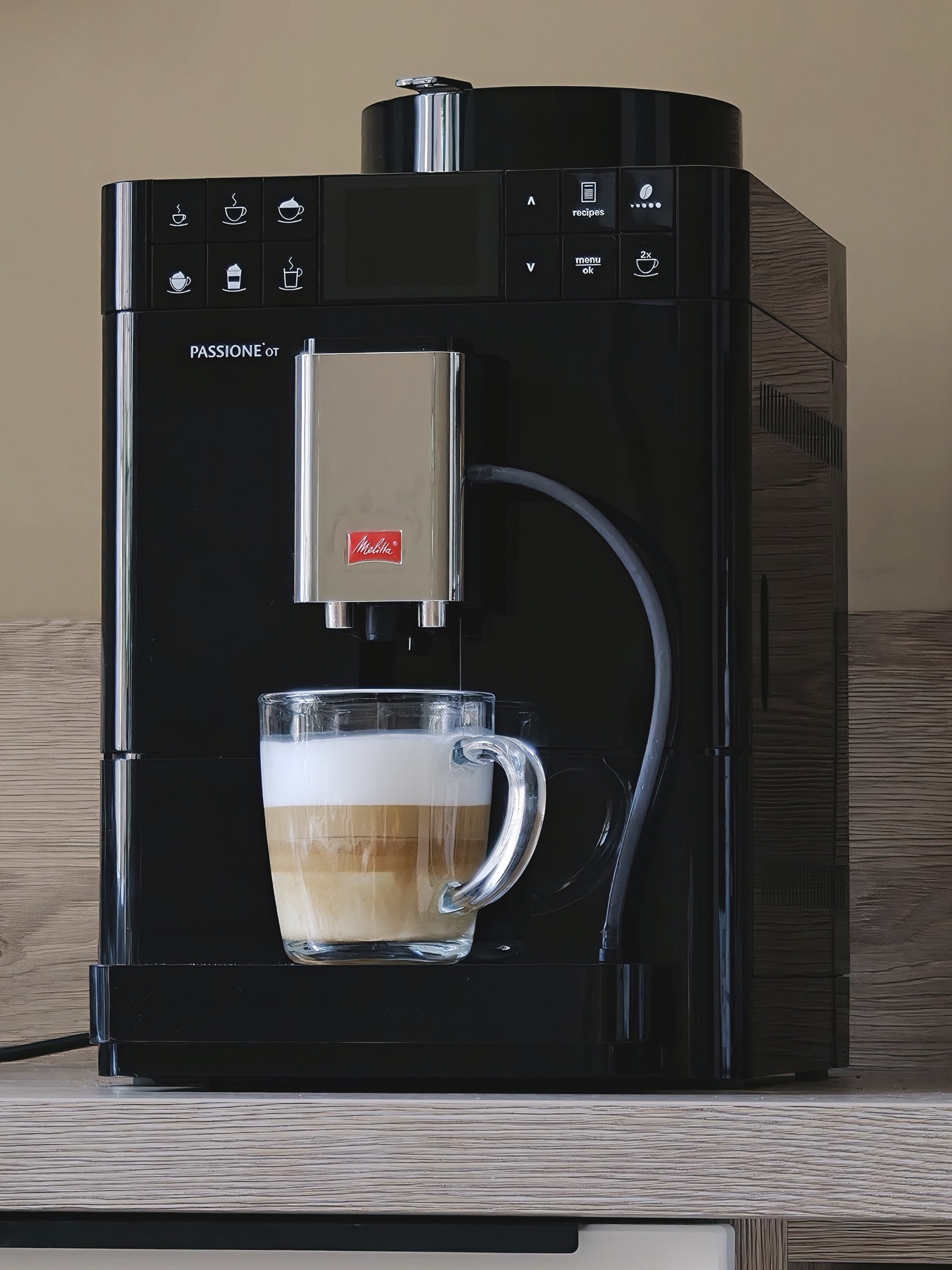 Автоматическая кофемашина Melitta Caffeo Passione OT F53/1-102 (чёрная) 17