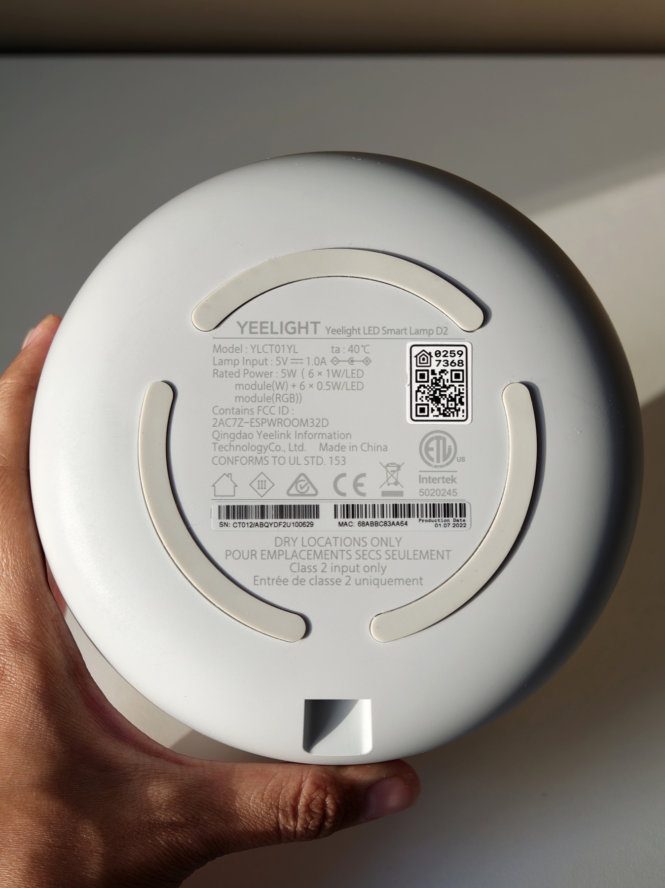 Ночник Yeelight LED Bedside Lamp D2 5